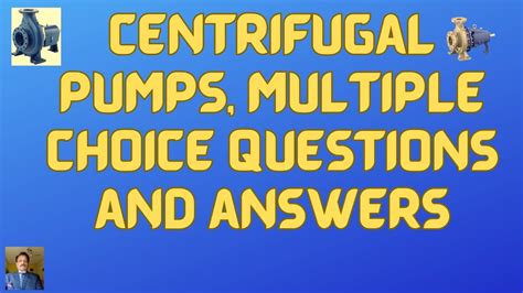 gate questions on centrifugal pump|centrifugal pump mcq questions.